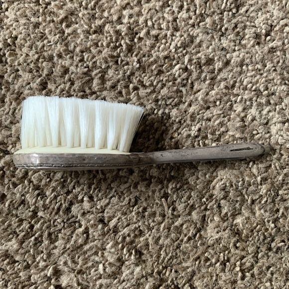 Vintage Sterling Baby Brush - Picture 1 of 6